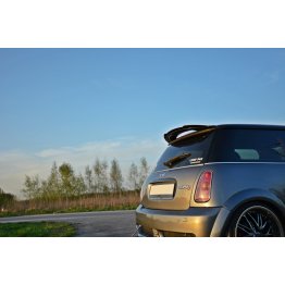 Накладка сплиттер на крышку багажника на Mini Cooper S JSW R53